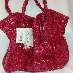 NWT Del Mano handbag